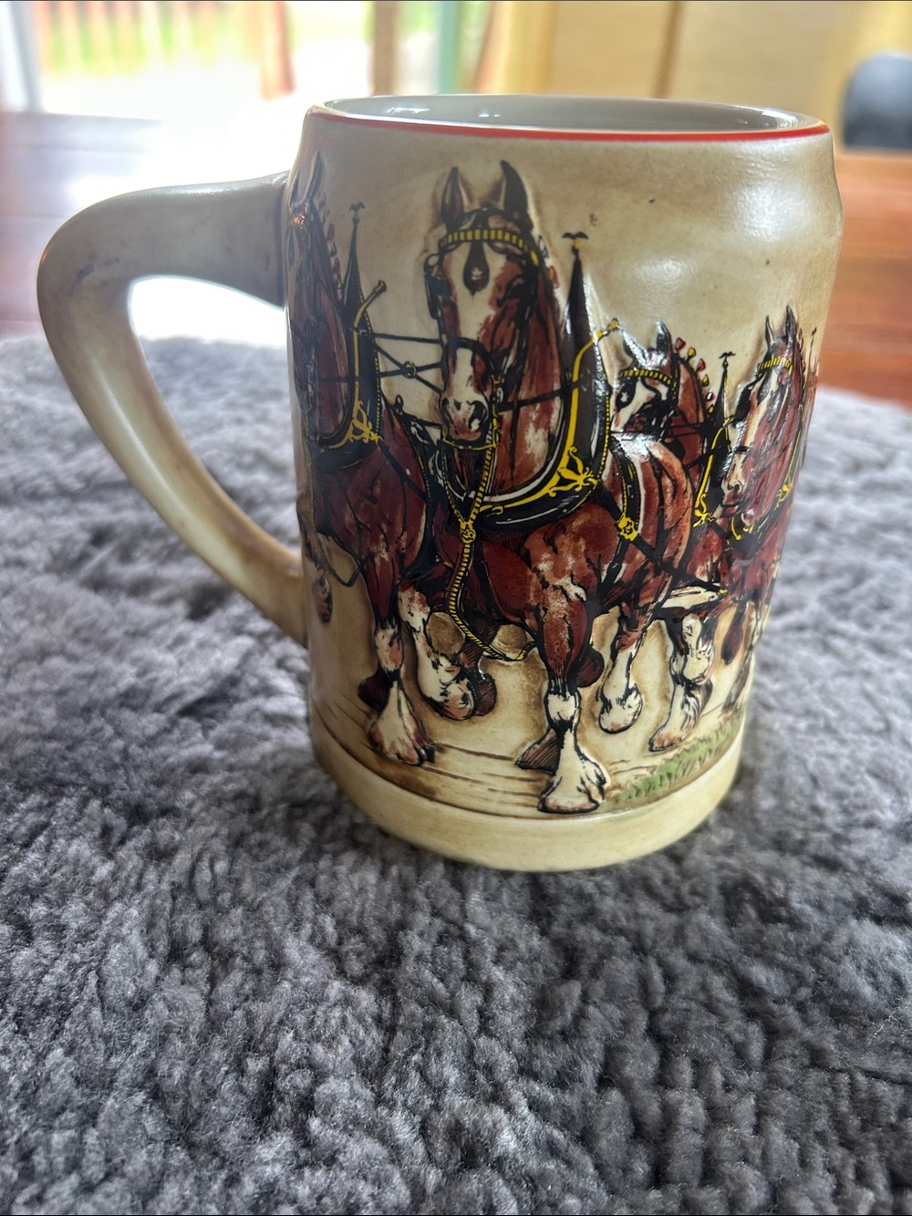 1980’s Budweiser Holiday Stein
